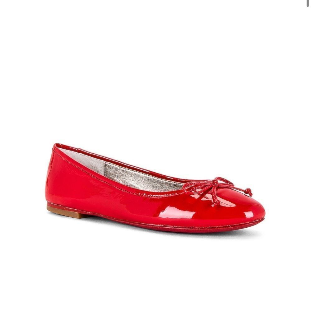 Raye Natalia Ballet Flat in Red